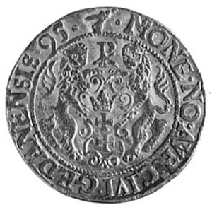 dukat 1595, Gdańsk, j.w., Kop.II.9 -rr-, Fr.10, T.20
