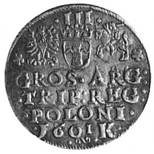 trojak 1601, Kraków, j.w., mała jedynka na końcu daty