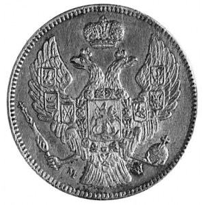 30 kopiejek = 2 złote 1835, Warszawa, Aw: Orzeł carski,...