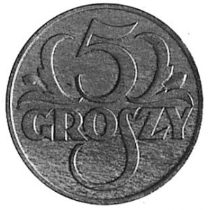 5 groszy 1929, Aw: Napis II ZJAZD NUMIZMATYKÓW I MEDALO...