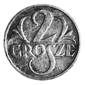 2 grosze 1927, jak moneta obiegowa, wybito 100 sztuk, s...