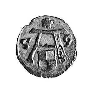 denar 1559, Królewiec, Aw: Orzeł, Rw: j.w., Kop.I.3 -rr...