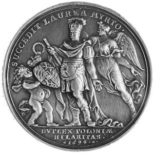 medal sygnowany G.H. ( Georg Hautsch- medalier z Norymb...