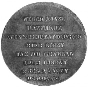 medal nie sygnowany autorstwa Holzhaeussera wybity w 17...