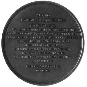 medal autorstwa Barre’a wybity w 1847 r. na zlecenie Po...