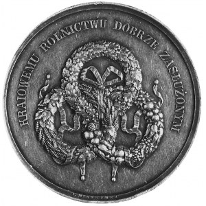 medal nagrodowy autorstwa Minheymera i Oleszczyńskiego,...