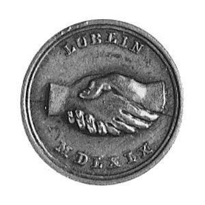 medalik wybity w 1869 r. z okazji 300-nej rocznicy Unii...
