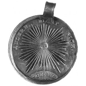 medal z uchem, nie sygnowany, b.d., poświęcony hrabiemu...