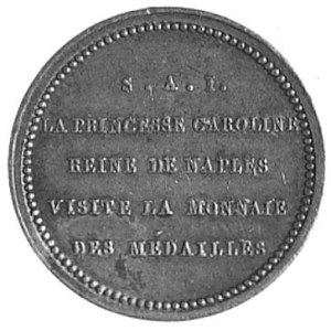 medal sygnowany B.P. (Bernard Perger- medalier z Neapol...