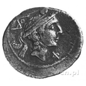 Marcia, L. Philippus (113-112 p.n.e.), denar, Aw: Głowa...