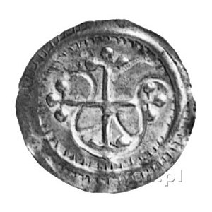 półbrakteat- naśladownictwo monet z Dorestadu, Hedeby l...