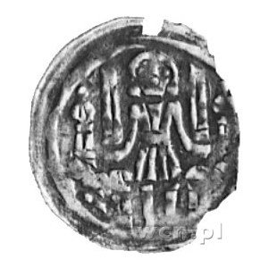 Albrecht III 1269-1300, denar, Aw: Margrabia na tle czt...