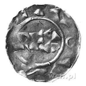 Henryk I 916-936, Aw: Napis w polu REX, w otoku HENRIC,...