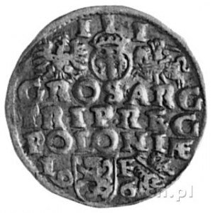 trojak 1596, Lublin, j.w., Kop.XXXII.2 -R-, Wal.LXXII R