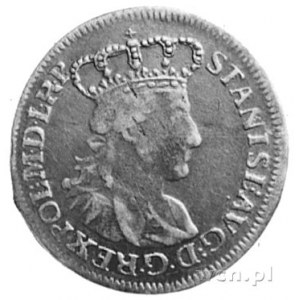 szóstak 1765, Gdańsk, Aw: Popiersie i napis, Rw: Herb G...