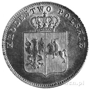 2 złote 1831, Warszawa, Aw: Tarcza herbowa i napis, Rw:...