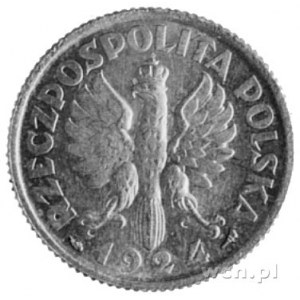 1 złoty 1924, rzadka w tym stanie zachowania