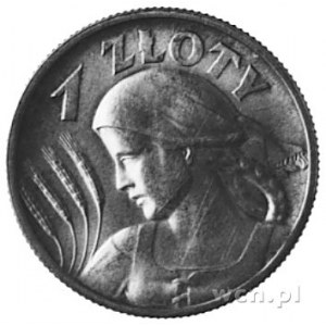 1 złoty 1925, wyjątkowo piękna patyna