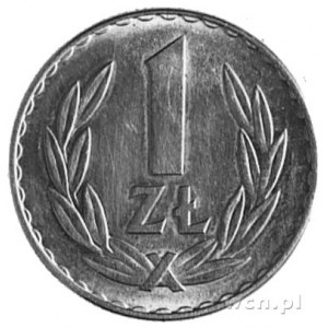 1 złoty 1957, nakład 5 sztuk; moneta nie spotykana w ha...