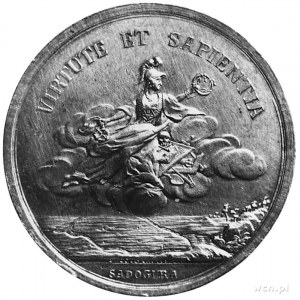 medal sygnowany F. CONSTADIVS. F., bez daty, ufundowany...