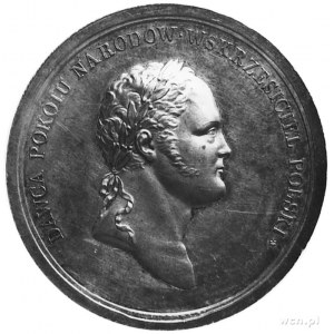 medal sygnowany X.STUCKHART.F. wybity w 1817 roku dla u...