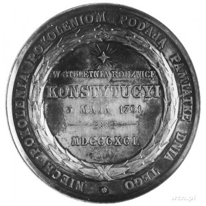 medal sygnowany L.CHR. LAUER, NURNBERG, wybity w Norymb...