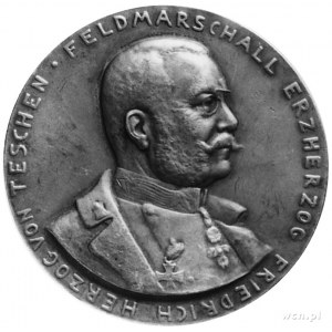 medal sygnowany ..SCHOLZ, wybity w 1914 roku, Aw: Popie...