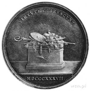 Ołomuniec, medal sygnowany I. SCHON, wybity w 1837 roku...