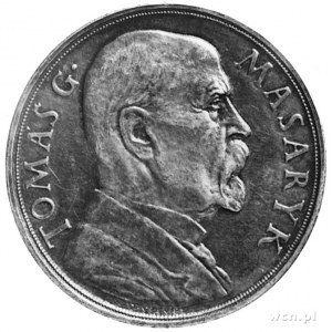 medal sygnowany O.SPANIEL, wybity w 1935 roku dla uczcz...