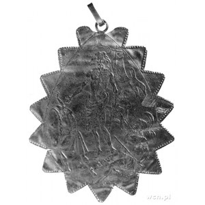 medal religijny, XVII w., sygnowany BERNS (?) w kształc...