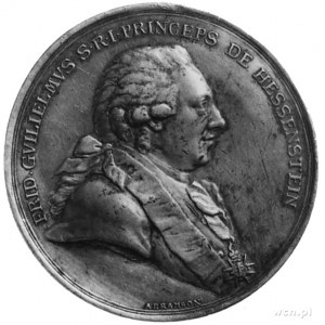 Brandenburgia- Prusy, medal sygnowany ABRAMSON, wybity ...