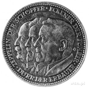 Republika Weimarska, medal wybity w 1929 roku z okazji ...