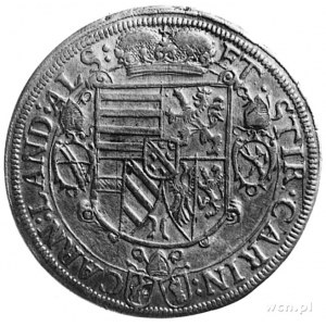 talar 1620, Ensisheim, Aw: Popiersie arcyksięcia jako b...