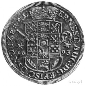 Ernest August 1679-1698, 2/3 talara (gulden) 1693, Aw: ...