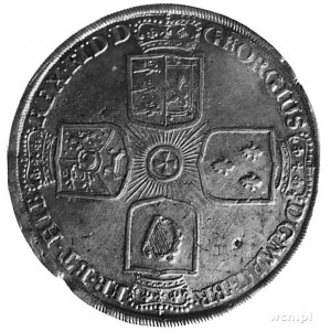 Jerzy III (jako król Anglii) 1714-1727, talar 1723, Aw:...