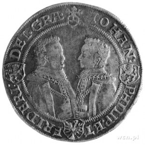 czterech synów Fryderyka Wilhelma I 1602-1625, talar 16...