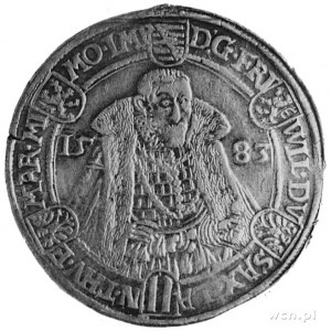 Fryderyk Wilhelm i Jan III 1573-1602, talar 1583, Aw: P...