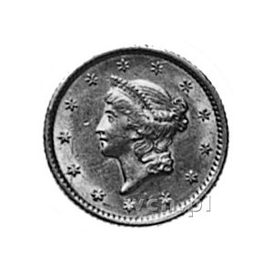 1 dolar 1853, Filadelfia, Fr.84 (1)