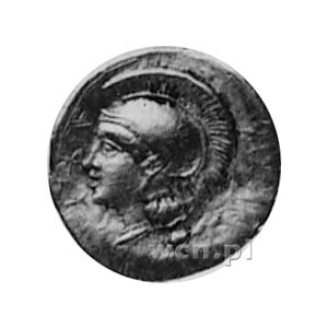SYCYLIA- Syrakuzy, (405-380 p.n.e.), AV-obol, Aw: Głowa...
