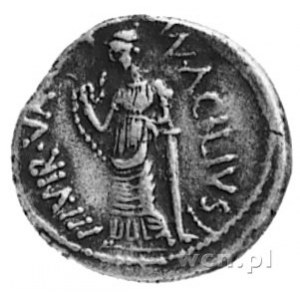 M. Acilius (130 p.n.e.), denar, Aw: Głowa Salus w wieńc...