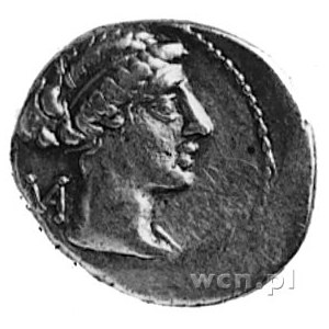 M. Cato (89 p.n.e.), denar, Aw: Głowa kobieca w diademi...