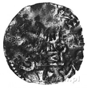 Konrad II jako cesarz (1027-1039), denar z nieokreślone...