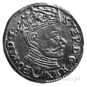 trojak 1581, Wilno, j.w., Kop.V.lb -r-, Gum.754