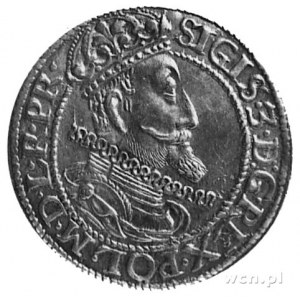 ort 1615, Gdańsk, j.w., Kop.1.8 -r-, Gum.1382, ładna pa...