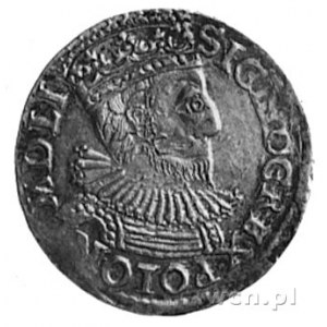 trojak 1592, Olkusz, Aw: j.w., Rw: Herby i napis, Kop.V...