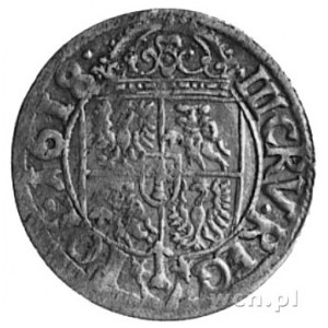 krucierz 1618, Kraków, j.w., Kop.1,4 -rr-, Gum.983, T.7