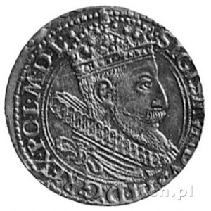grosz 1604, Kraków, Aw: Popiersie i napis, Rw: Orzeł i ...