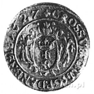 grosz 1627, Gdańsk, j.w., Kop.II.5, Gum. 1377