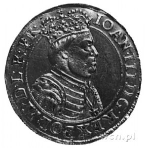 dukat 1688, Gdańsk, Aw: Popiersie i napis, Rw: Herb Gda...