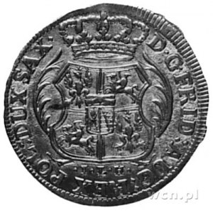 1/12 talara 1706, Drezno, Aw: Tarcza herbowa i napis, R...